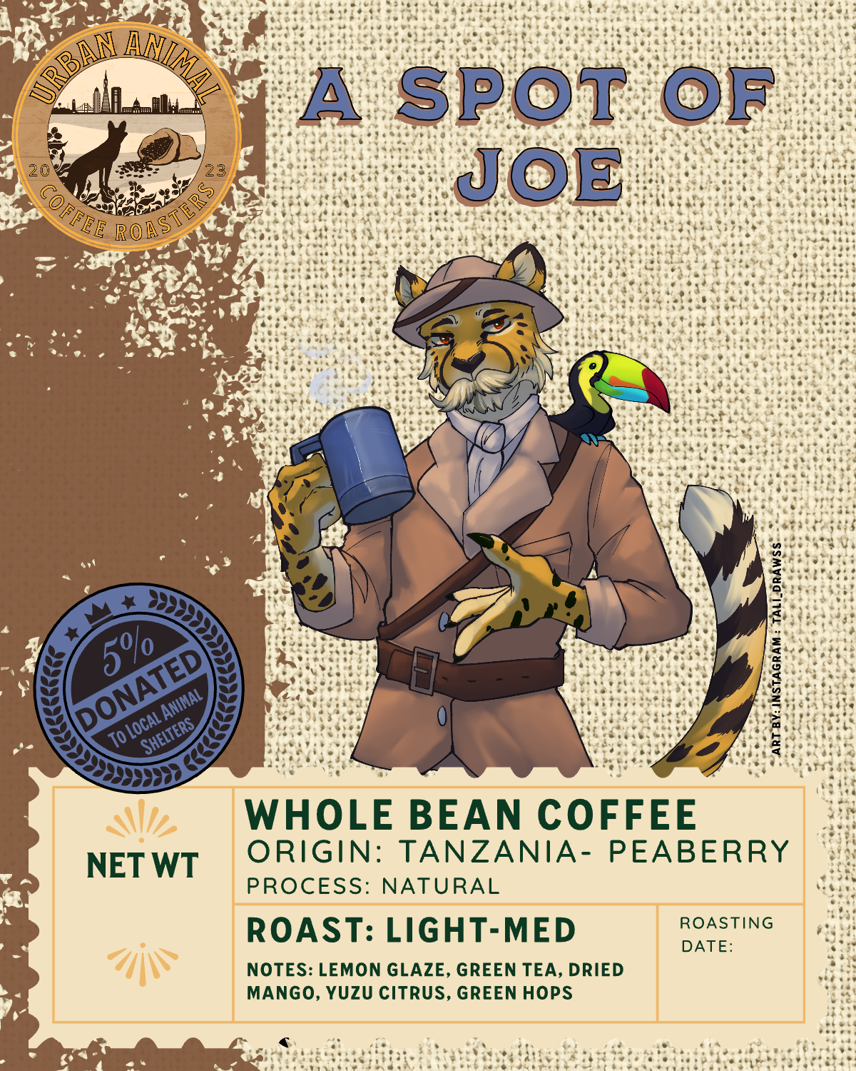 A Spot of Joe- Tanzania Peaberry