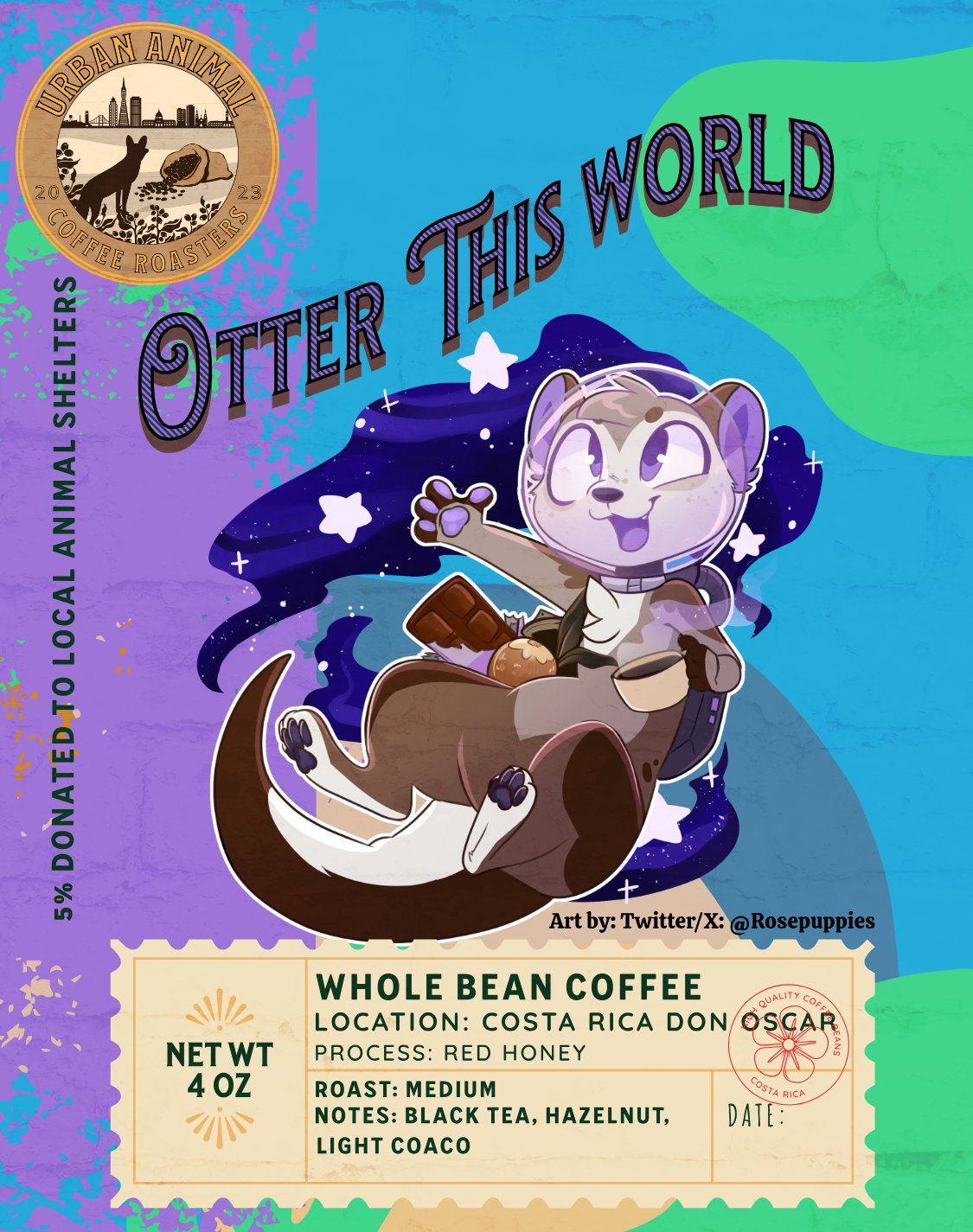 Otter This World - Costa Rican Red Honey