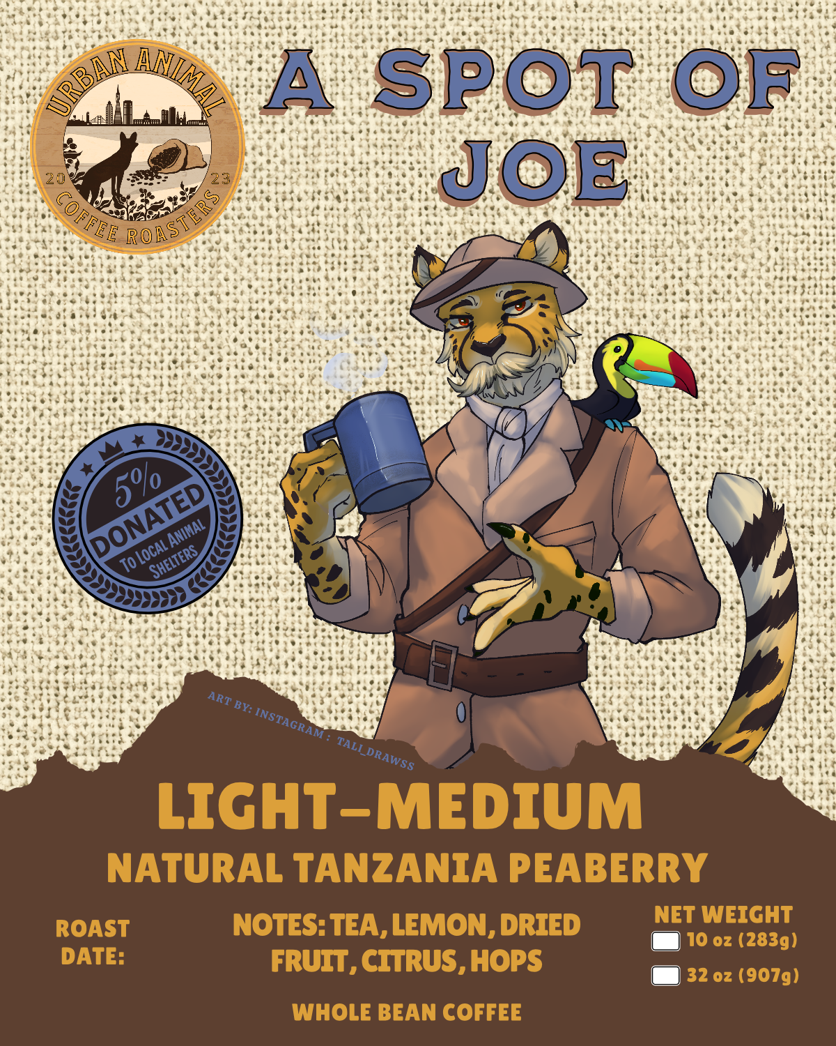 A Spot of Joe- Tanzania Peaberry