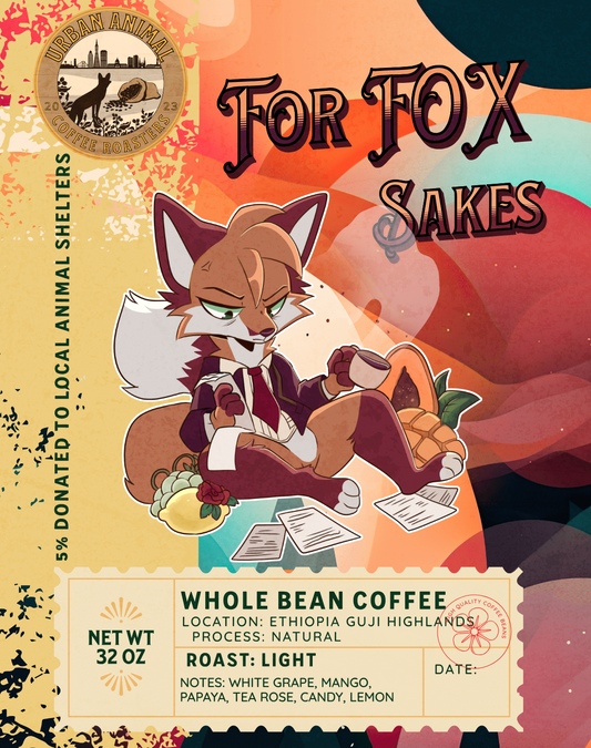 For Fox Sakes - Ethiopia organic Guji Natural