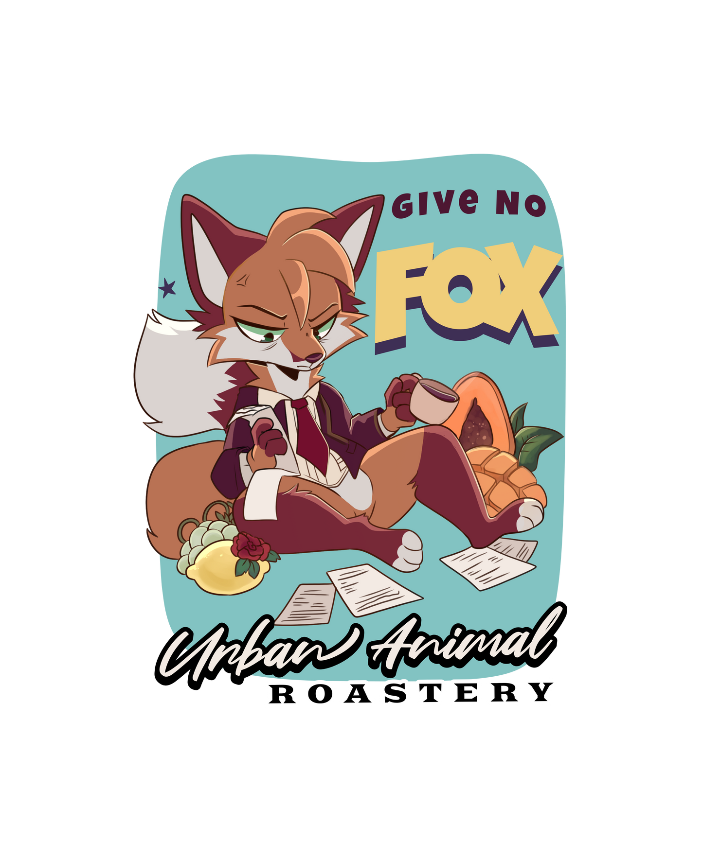 Give No Fox Sticker