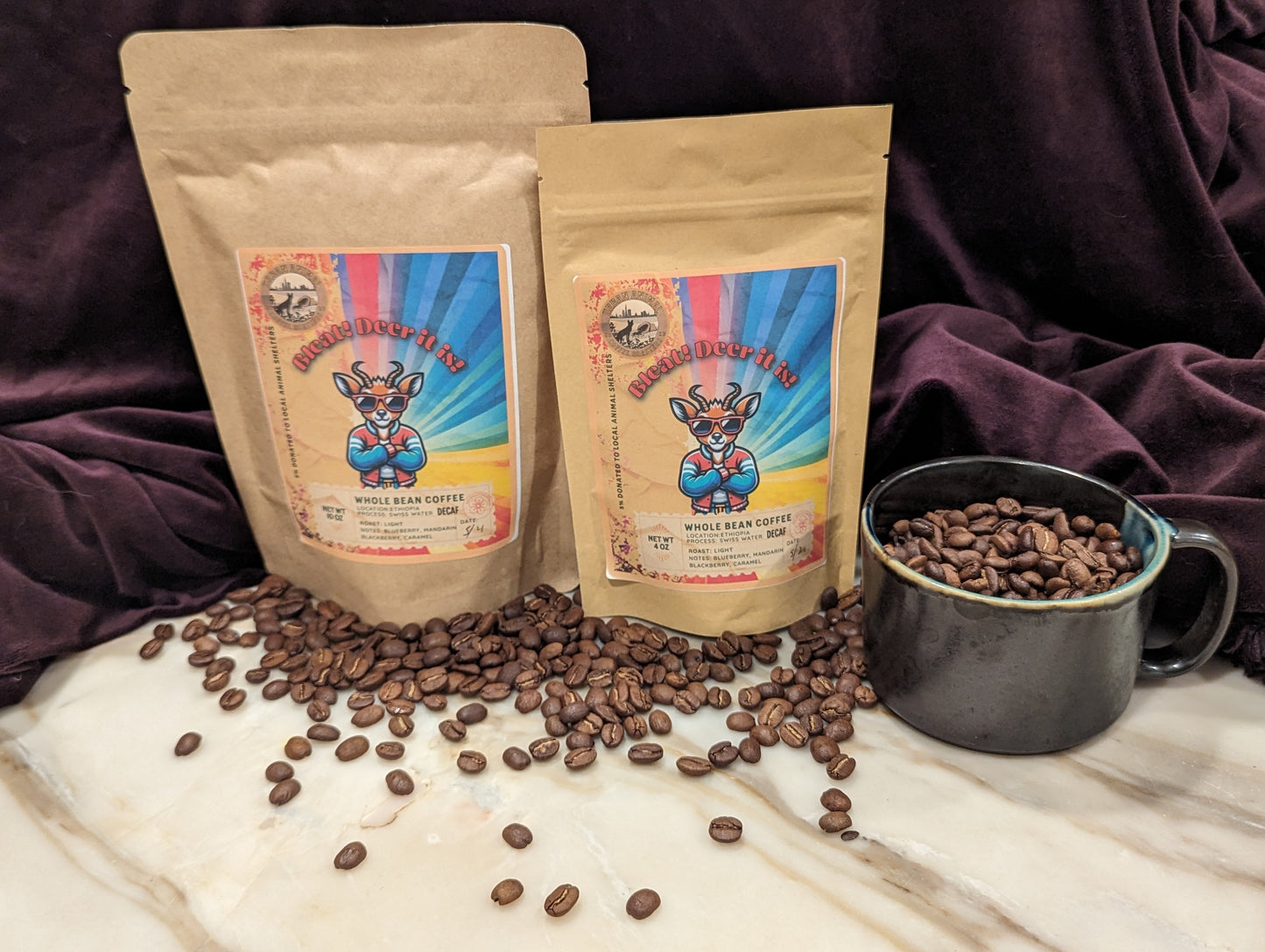 Bleat! Deer it is! - Ethiopian SWP Decaf