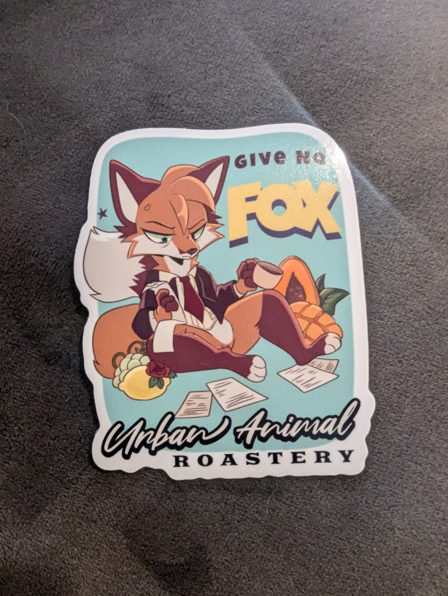 Give No Fox Sticker