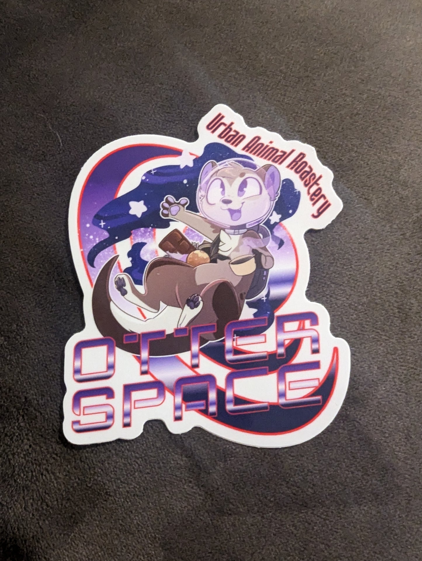 Otter Space sticker